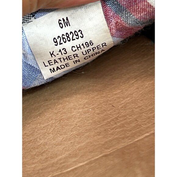 Sperry Womens Blue Leather Tassel Loafers Size 6 - Picture 7 of 8